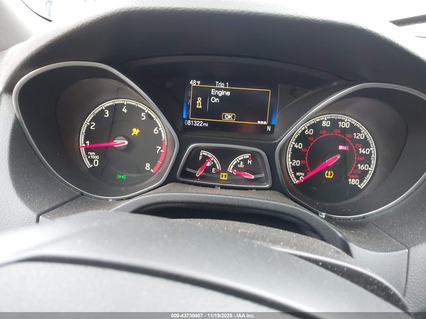 2016 Ford Focus St VIN: 1FADP3L9XGL253365 Lot: 43730407