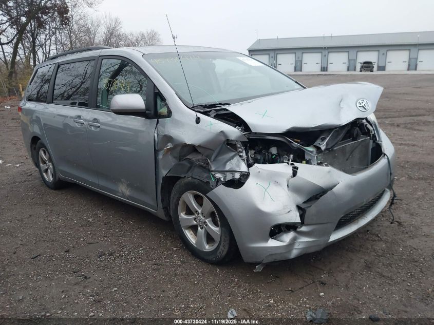 TOYOTA SIENNA LE V6 8 PASSENGER