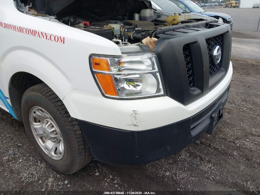 2021 Nissan Nv Cargo Nv2500 Hd Sv High Roof V6 VIN: 1N6BF0LY7MN808165 Lot: 43730445