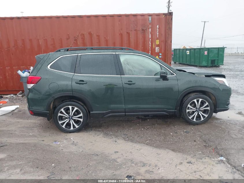 2022 Subaru Forester Limited VIN: JF2SKAPC7NH502832 Lot: 43730464