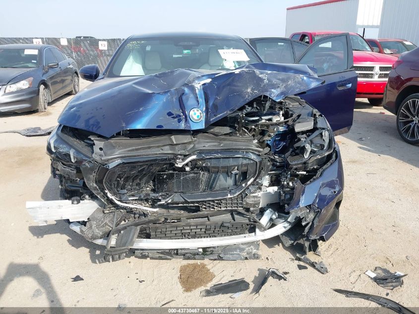 2025 BMW I5 xDrive40 VIN: WBY13HG0XSCU77728 Lot: 43730467