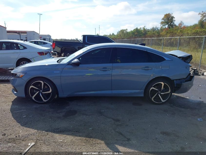 2022 Honda Accord Hybrid Sport VIN: 1HGCV3F20NA035701 Lot: 43730483