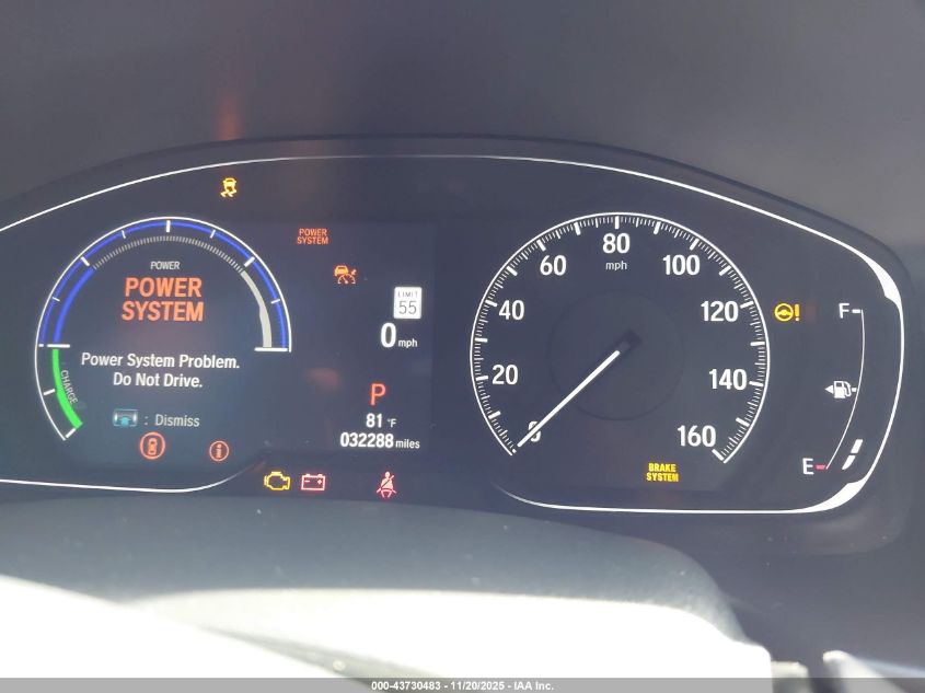 2022 Honda Accord Hybrid Sport VIN: 1HGCV3F20NA035701 Lot: 43730483