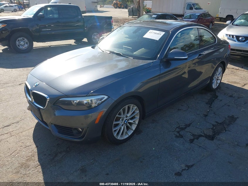 2015 BMW 228I VIN: WBA1F5C53FV257511 Lot: 43730485