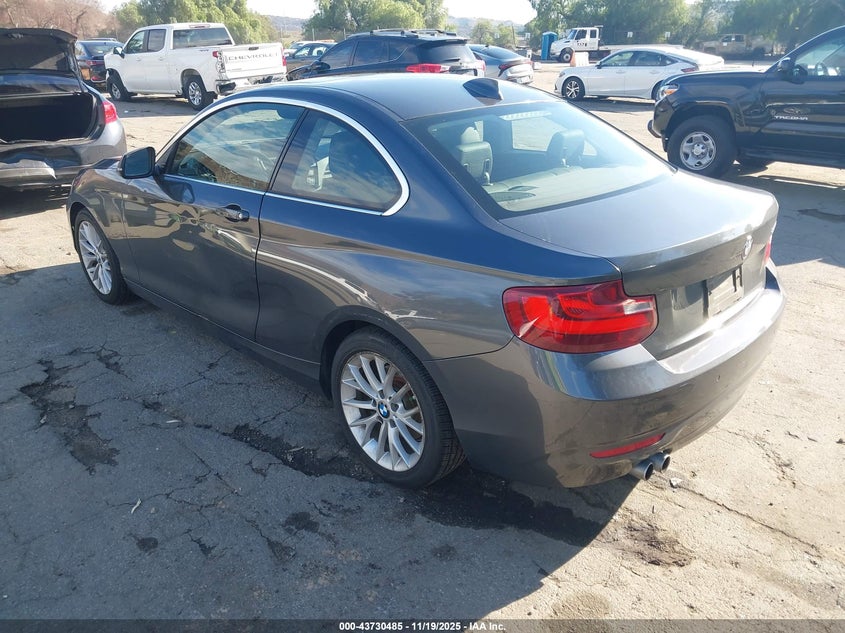 2015 BMW 228I VIN: WBA1F5C53FV257511 Lot: 43730485
