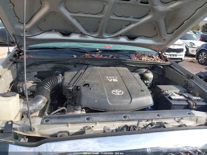 2006 Toyota Tacoma Base V6 VIN: 5TEMU52N76Z247813 Lot: 43730486