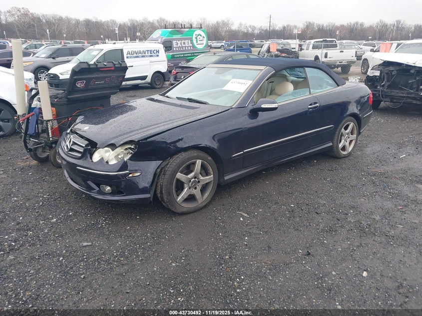WDBTK75G45T045999 2005 MERCEDES-BENZ CLK-KLASSE photo no. 2