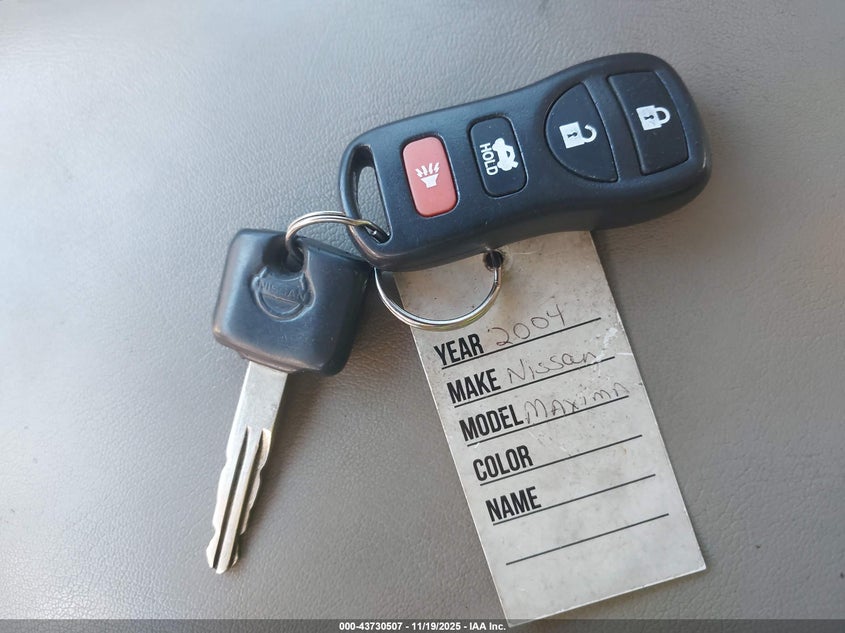 2004 Nissan Maxima 3.5 Se VIN: 1N4BA41E64C814669 Lot: 43730507