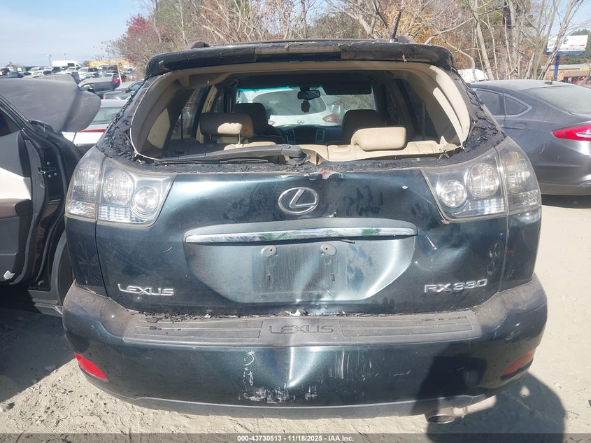 2006 Lexus Rx 330 VIN: JTJGA31UX60062185 Lot: 43730513