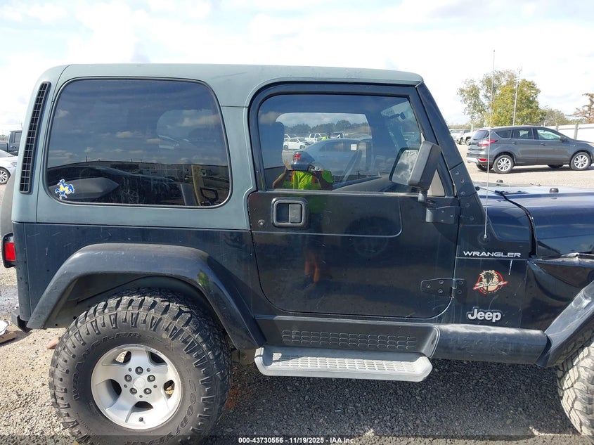 2002 Jeep Wrangler Sahara VIN: 1J4FA59S62P756767 Lot: 43730556