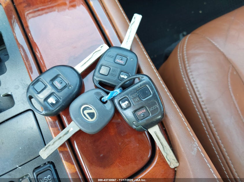 2002 Lexus Sc 430 VIN: JTHFN48Y620034443 Lot: 43730567