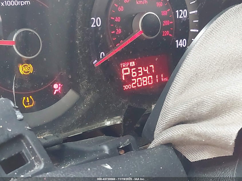 2012 Kia Forte Ex VIN: KNAFU4A20C5552267 Lot: 43730568