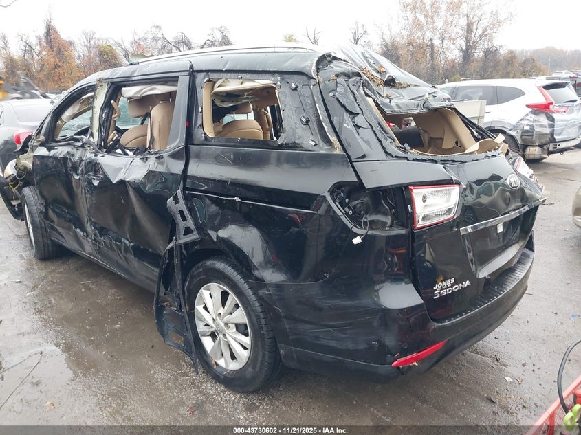 2016 Kia Sedona Lx VIN: KNDMB5C1XG6094473 Lot: 43730602