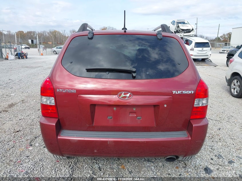 2008 Hyundai Tucson Gls VIN: KM8JM12B98U876689 Lot: 43730616