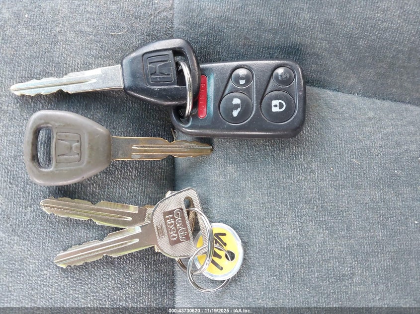 2000 Honda Odyssey Ex VIN: 2HKRL1862YH535763 Lot: 43730620