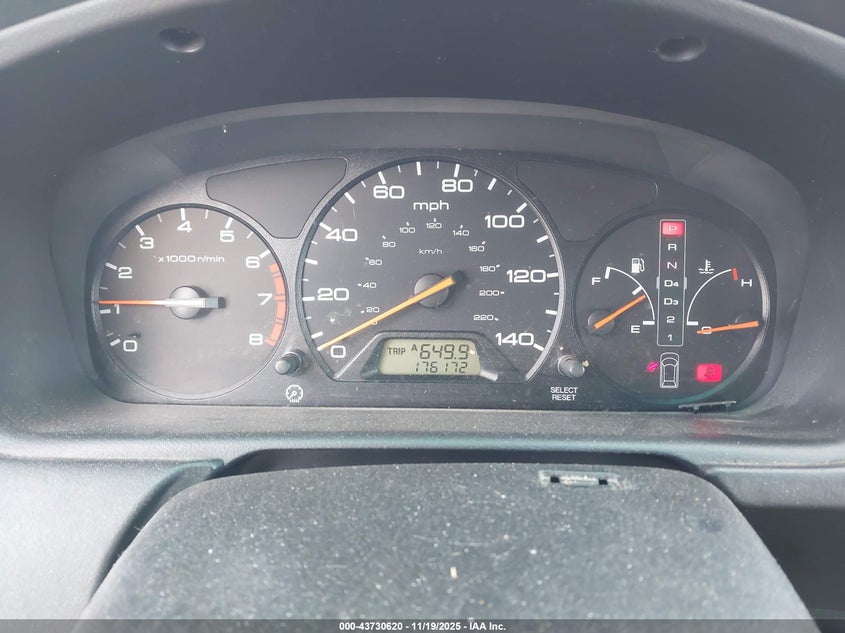 2000 Honda Odyssey Ex VIN: 2HKRL1862YH535763 Lot: 43730620