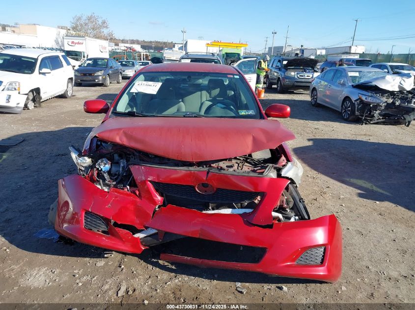 2009 Toyota Corolla Le VIN: JTDBL40E699036545 Lot: 43730631