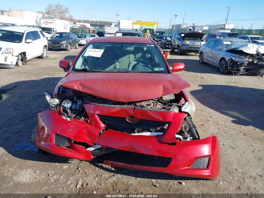 2009 Toyota Corolla Le VIN: JTDBL40E699036545 Lot: 43730631