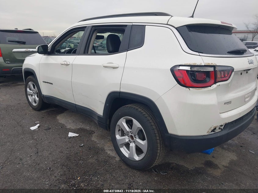 2018 Jeep Compass Latitude Fwd VIN: 3C4NJCBB8JT322540 Lot: 43730643