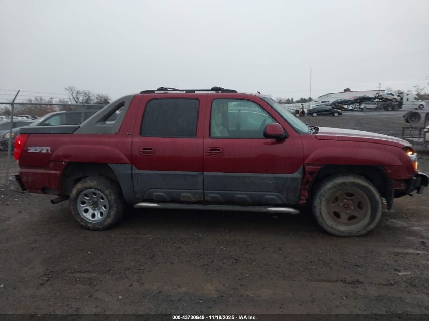 2006 Chevrolet Avalanche 1500 Z71 VIN: 3GNEK12Z86G234335 Lot: 43730649
