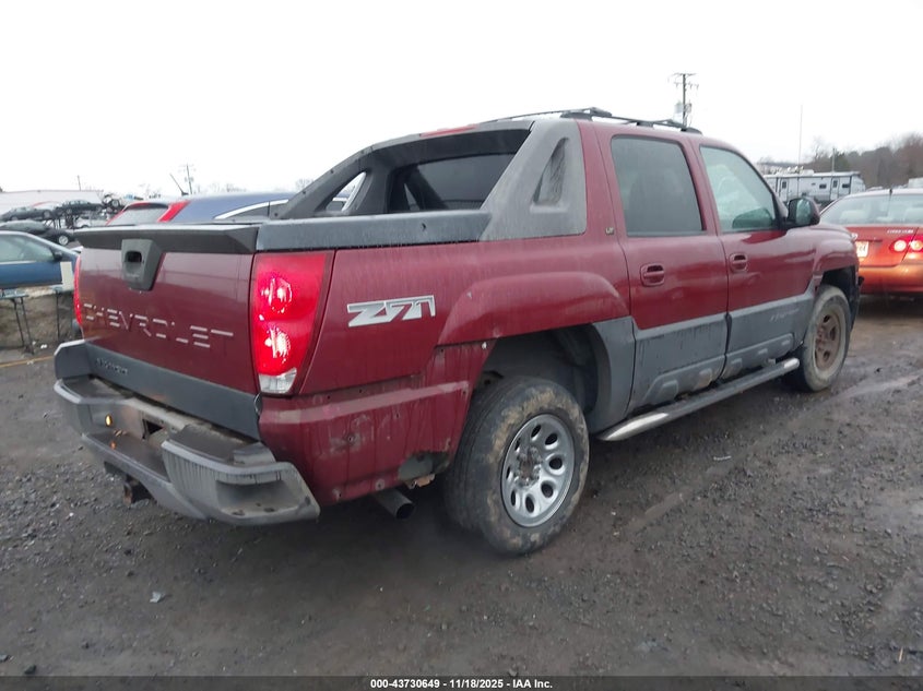 3GNEK12Z86G234335 2006 CHEVROLET AVALANCHE photo no. 4