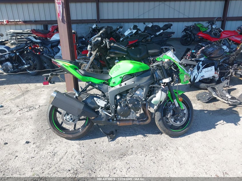 2025 Kawasaki Zx636 K VIN: JKBZXJJ1XSA024504 Lot: 43730679