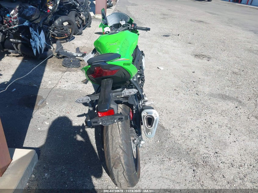 2025 Kawasaki Zx636 K VIN: JKBZXJJ1XSA024504 Lot: 43730679