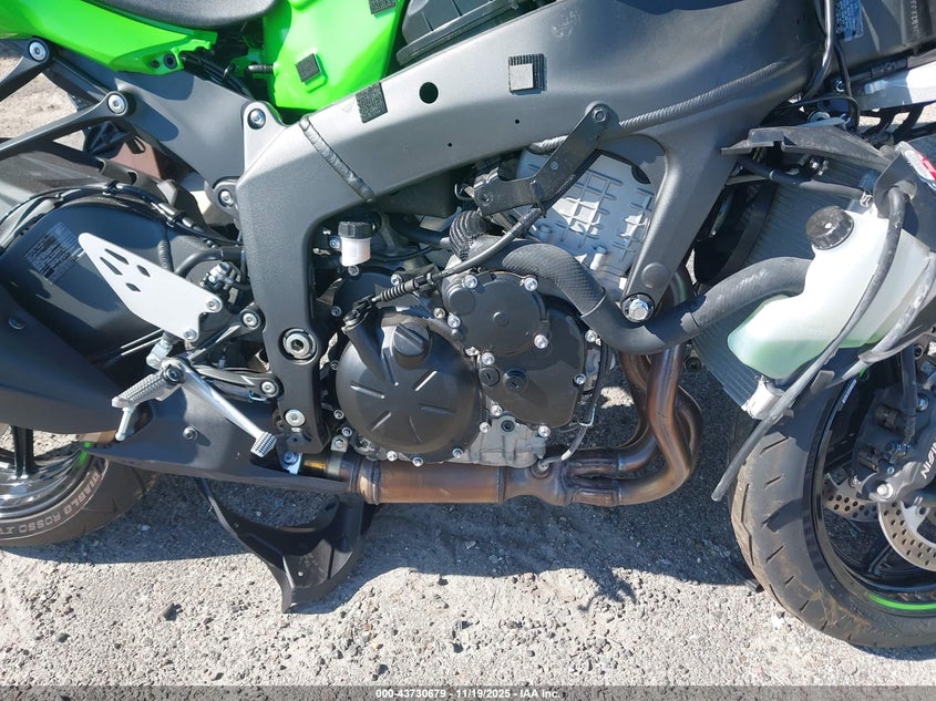 2025 Kawasaki Zx636 K VIN: JKBZXJJ1XSA024504 Lot: 43730679