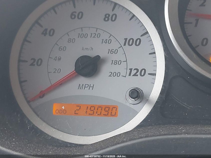 2005 Toyota Rav4 VIN: JTEGD20V450064054 Lot: 43730702