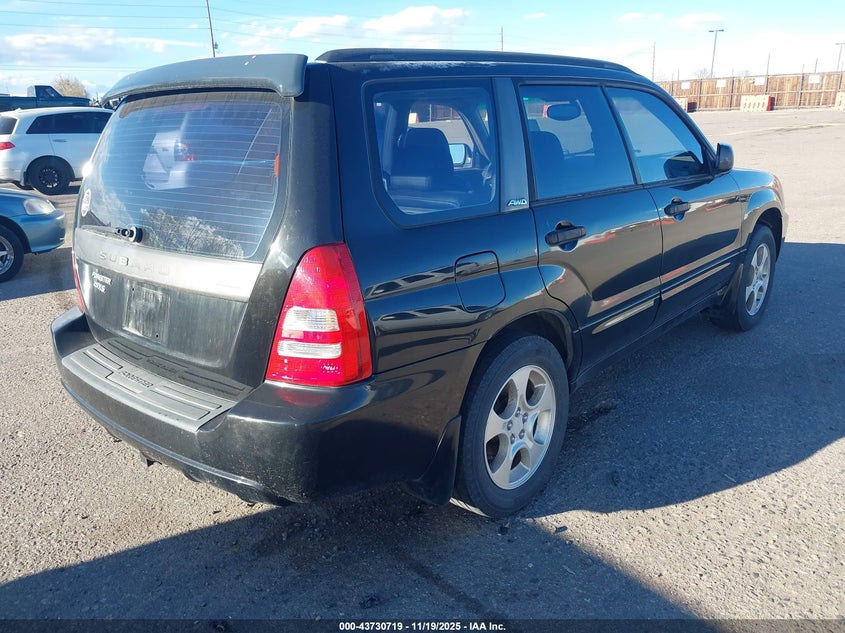 JF1SG656X4G734538 2004 SUBARU FORESTER photo no. 4