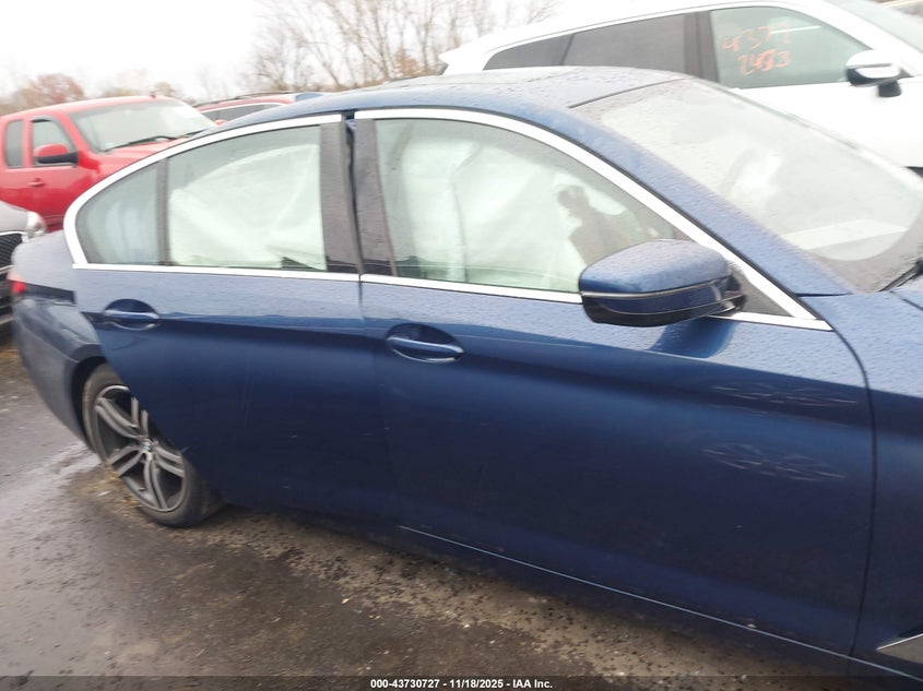 2022 BMW 530 I xDrive VIN: WBA13BJ07NWX58215 Lot: 43730727