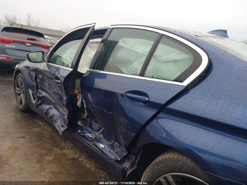 2022 BMW 530 I xDrive VIN: WBA13BJ07NWX58215 Lot: 43730727