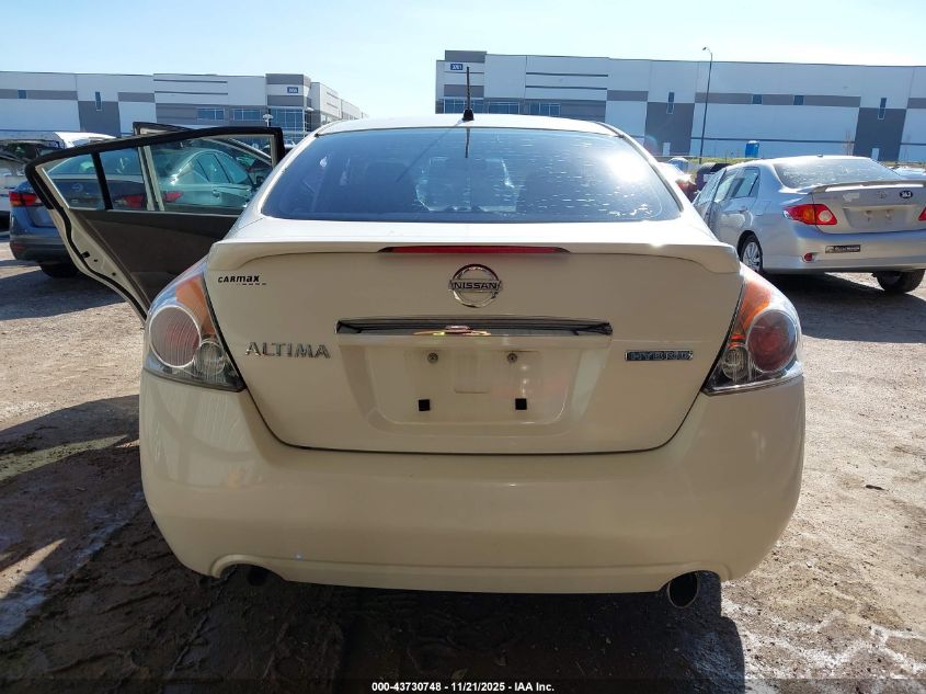 2008 Nissan Altima Hybrid VIN: 1N4CL21E98C198328 Lot: 43730748