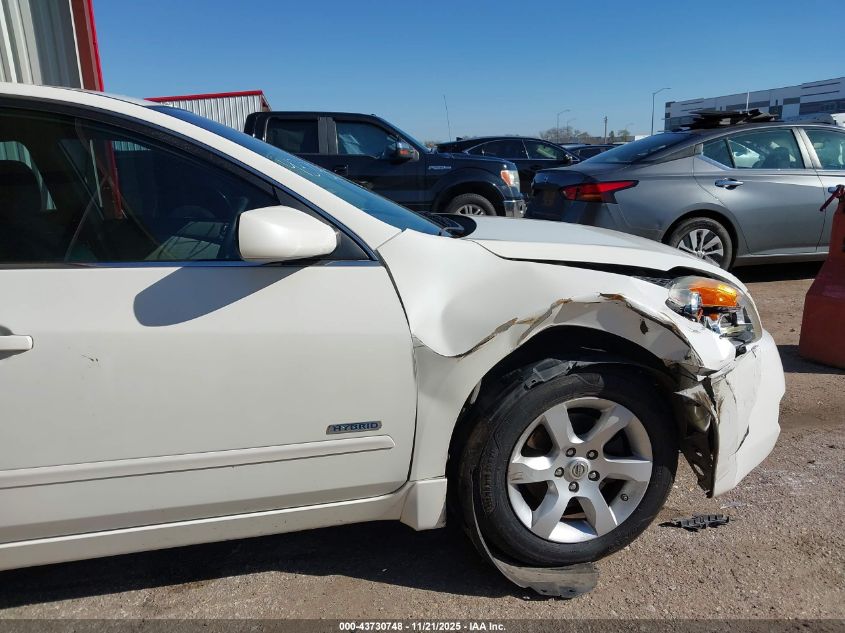 2008 Nissan Altima Hybrid VIN: 1N4CL21E98C198328 Lot: 43730748