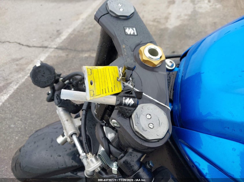 2025 Suzuki Gsx-R600 VIN: JS1GN7FA9S7101356 Lot: 43730771