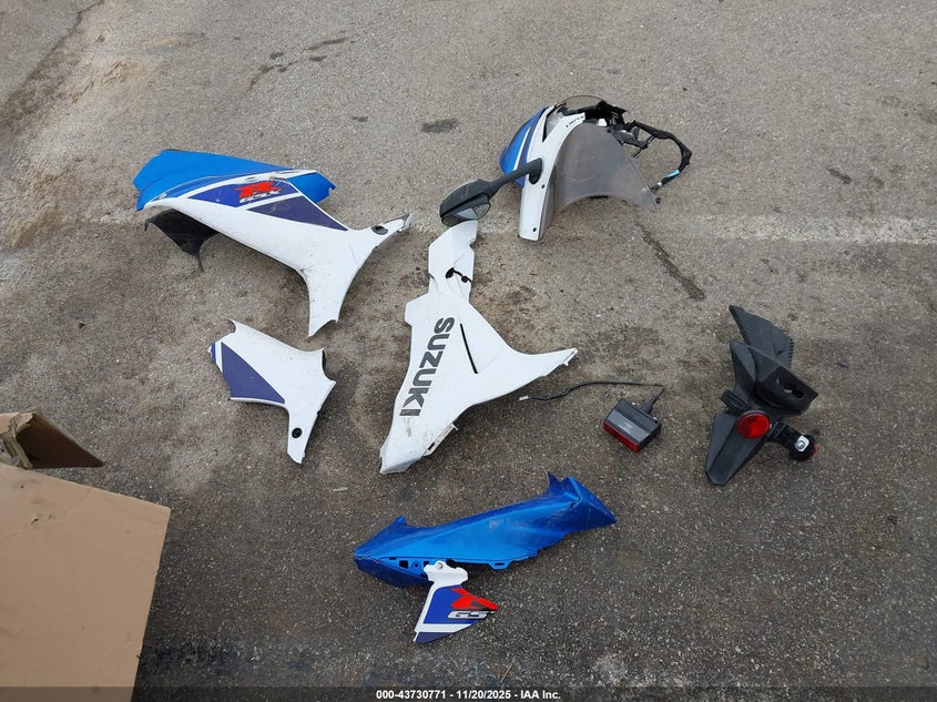 2025 Suzuki Gsx-R600 VIN: JS1GN7FA9S7101356 Lot: 43730771