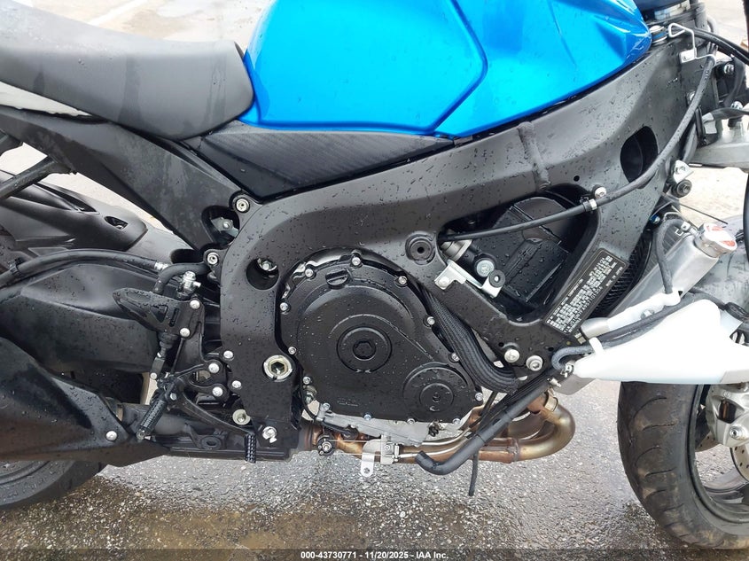 2025 Suzuki Gsx-R600 VIN: JS1GN7FA9S7101356 Lot: 43730771