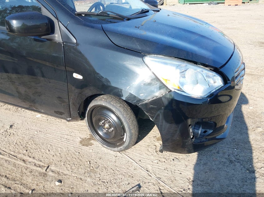 2018 Mitsubishi Mirage G4 Es VIN: ML32F3FJ1JHF04073 Lot: 43730787