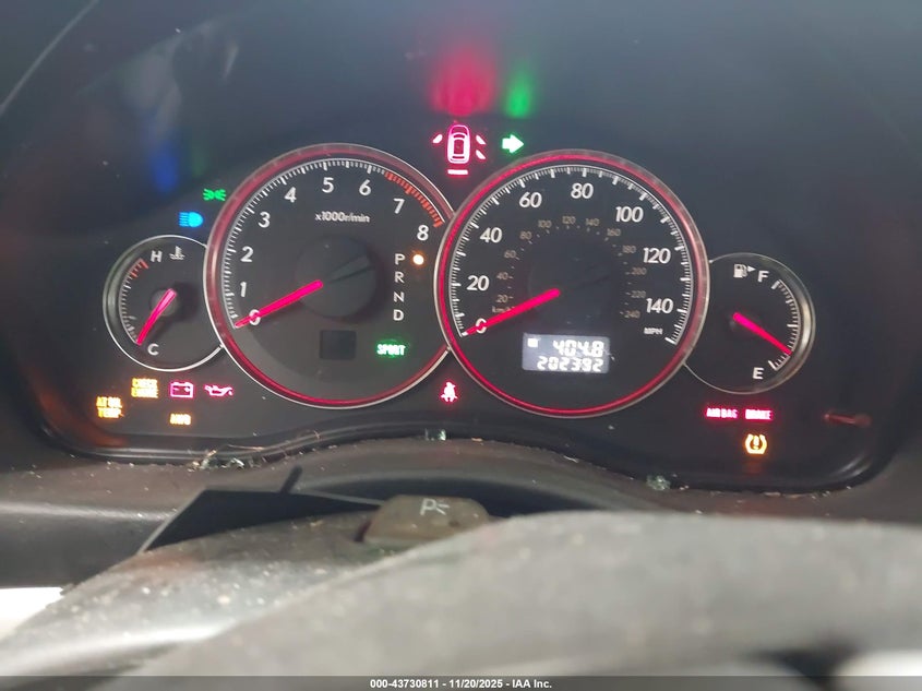 2008 Subaru Outback 2.5I/2.5I L.l. Bean Edition VIN: 4S4BP61C987349639 Lot: 43730811