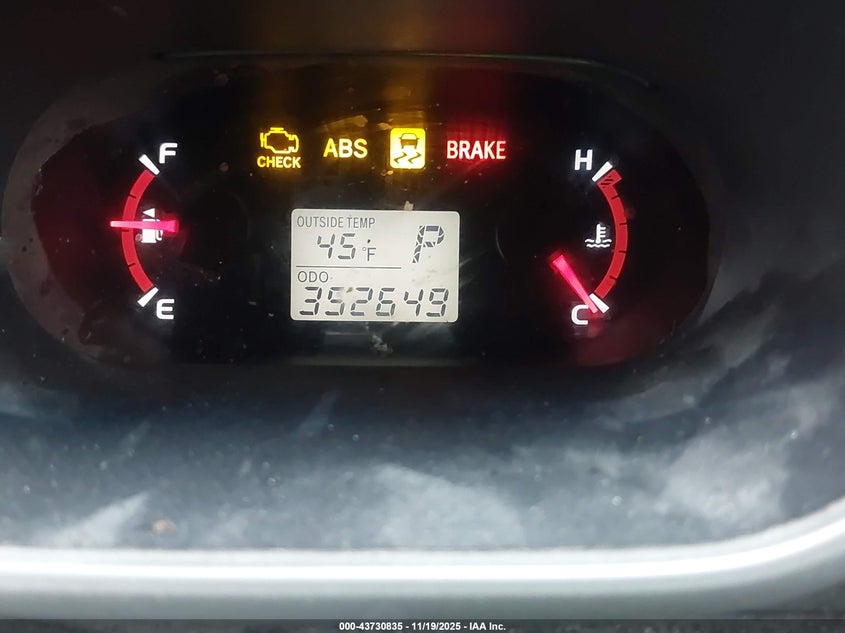 2009 Pontiac Vibe VIN: 5Y2SP67889Z421279 Lot: 43730835