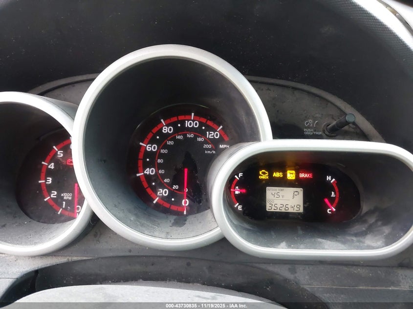 2009 Pontiac Vibe VIN: 5Y2SP67889Z421279 Lot: 43730835