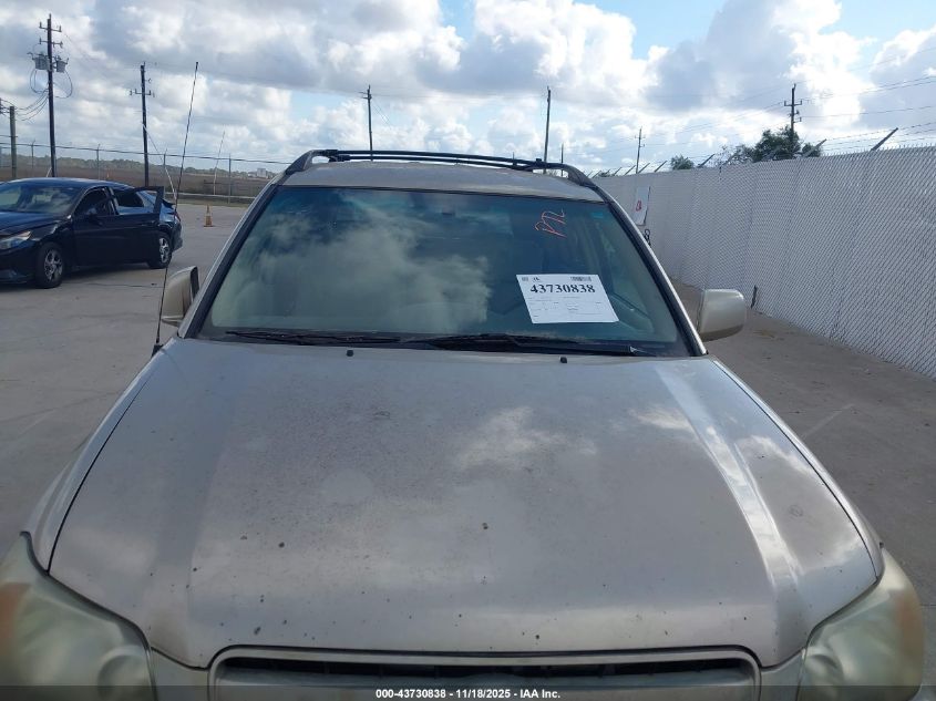 2005 Toyota Highlander VIN: JTEGD21A650112360 Lot: 43730838