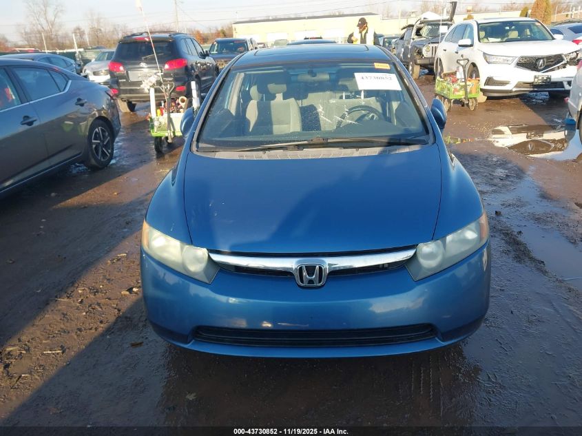 2008 Honda Civic Ex VIN: 2HGFA16868H500425 Lot: 43730852