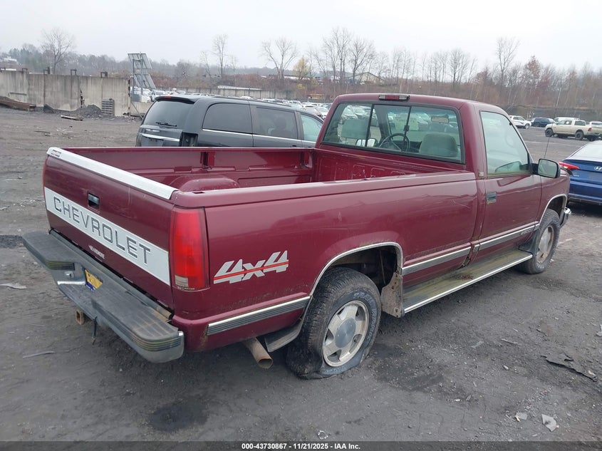 1GCEK14R1TZ121408 1996 CHEVROLET GMT-400 photo no. 4