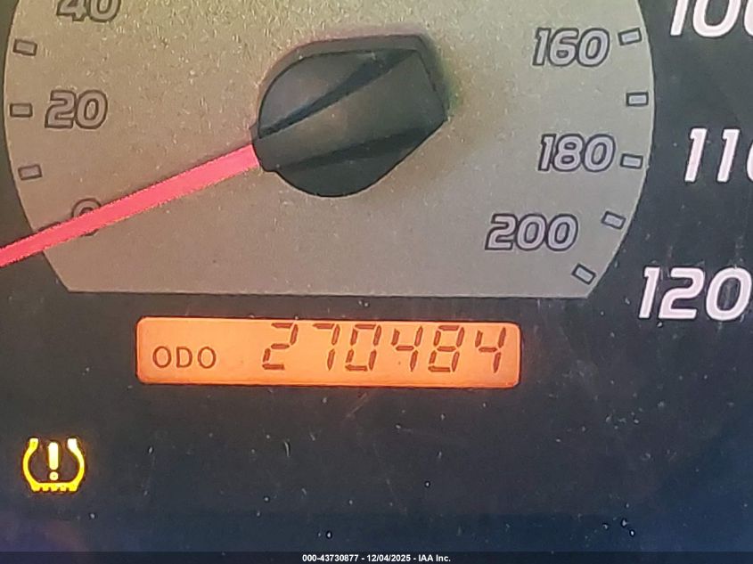 2007 Toyota Tacoma Base V6 VIN: 5TEMU52N27Z331720 Lot: 43730877