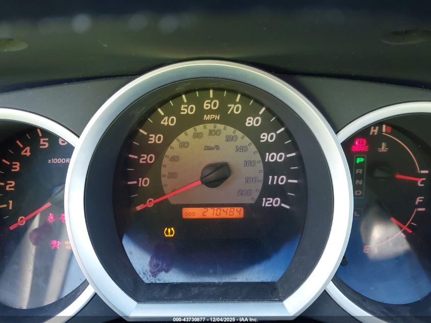 2007 Toyota Tacoma Base V6 VIN: 5TEMU52N27Z331720 Lot: 43730877