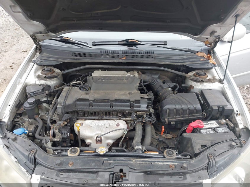 2009 Kia Spectra Sx VIN: KNAFE222095027380 Lot: 43730880