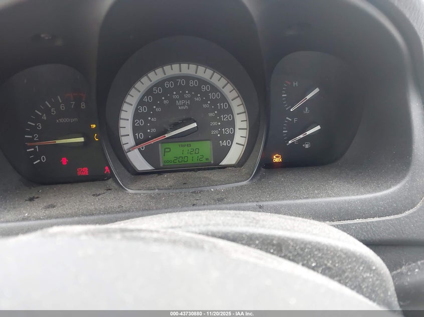 2009 Kia Spectra Sx VIN: KNAFE222095027380 Lot: 43730880