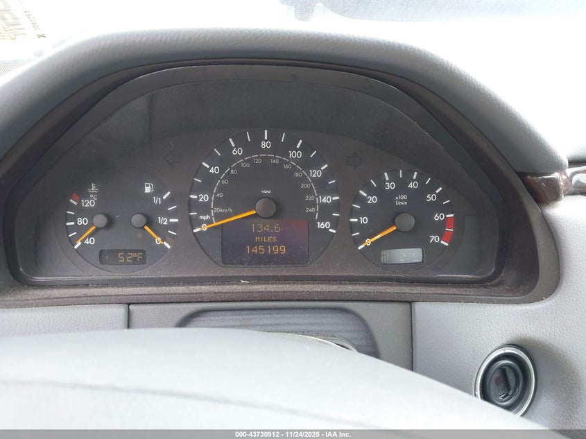 2002 Mercedes-Benz E 430 Special Edition VIN: WDBJF70J72B485747 Lot: 43730912