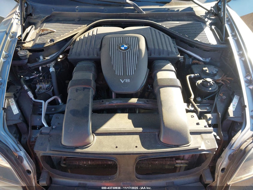2007 BMW X5 4.8I VIN: 5UXFE835X7LZ40752 Lot: 43730936